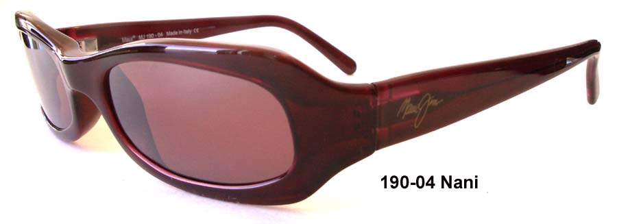 Maui Jim MJ190-04 Ruby Red Maui Rose NEW Maui Jim GOOD FUN Raspberry Fade POLARIZED Maui Rose  main image 3