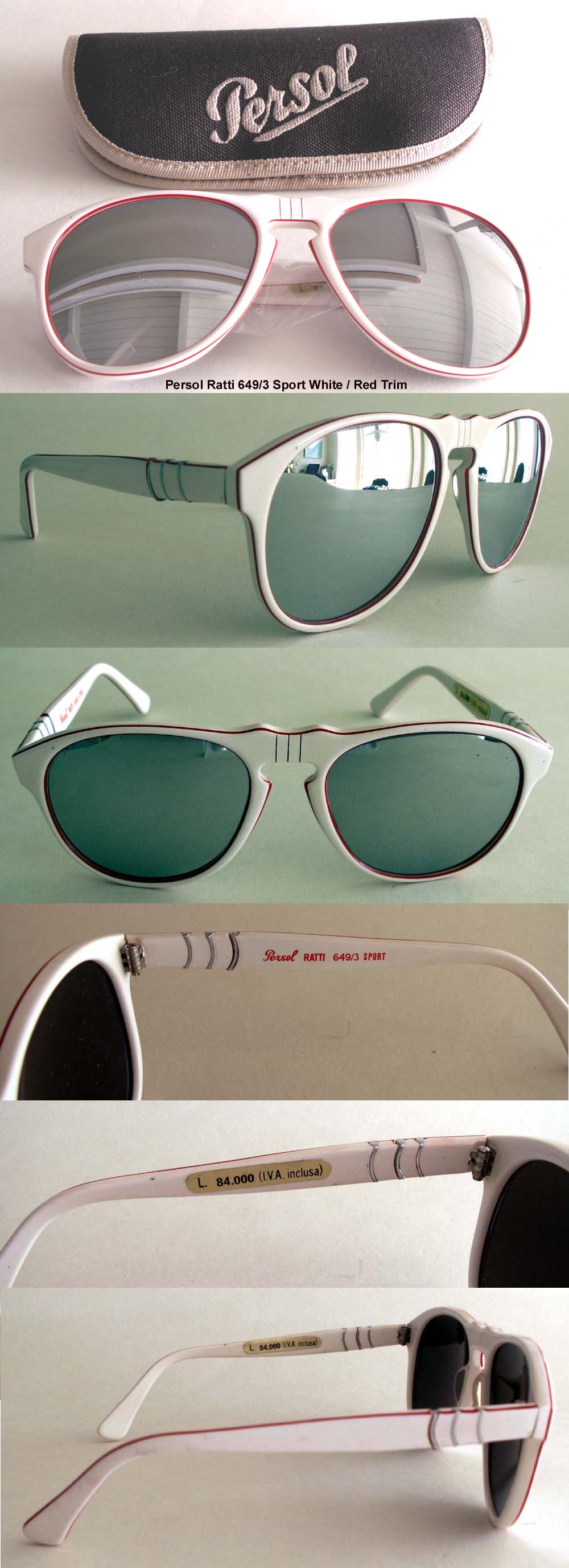 Persol Po3210s 51mm Sunglasses in Blue for Men | Lyst