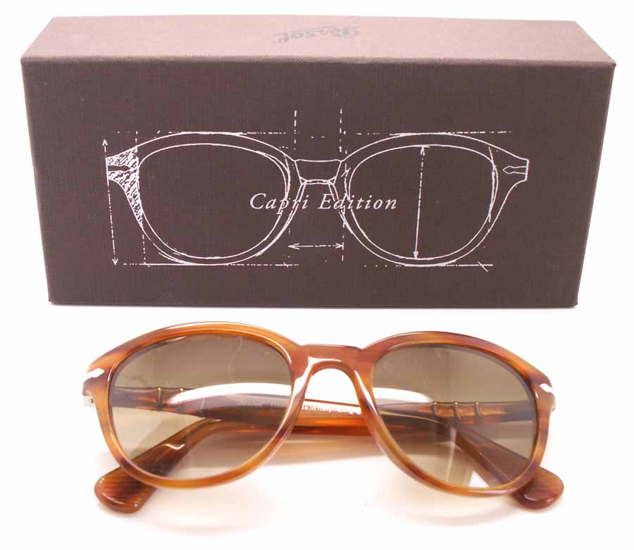 Persol Sunglasses 2012 Capri Polarized Photochromic Blue Grey