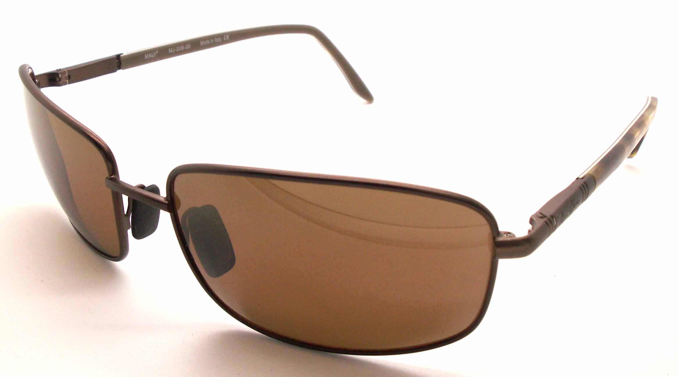 Maui Jim Sunglasses MJ 206-20 Harbor Bronze Tortoise Made in Italy Maui Jim 206 Harbor main image 3
